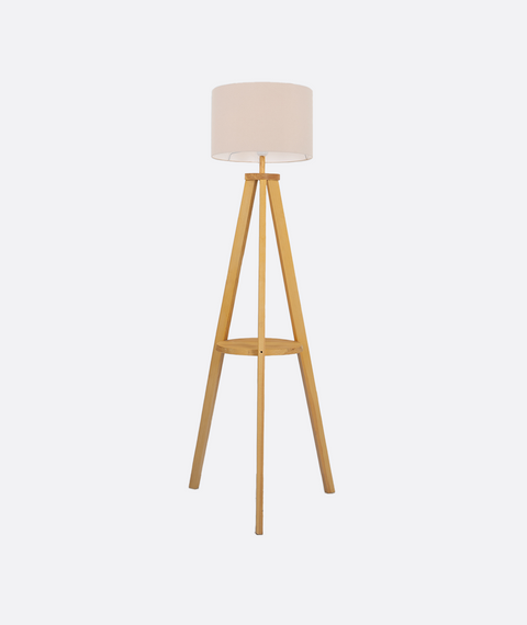 Modern Biege Floor Lamp