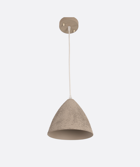Boho Grey Single Pendant