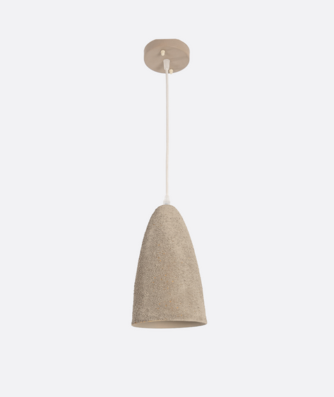 Boho Grey Single Pendant