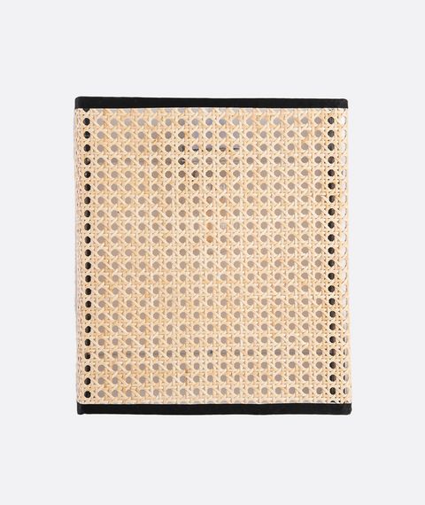 Decorative Rectangular Rattan Wall Light