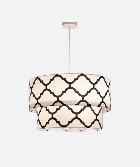 Modern Patterned Single Pendant