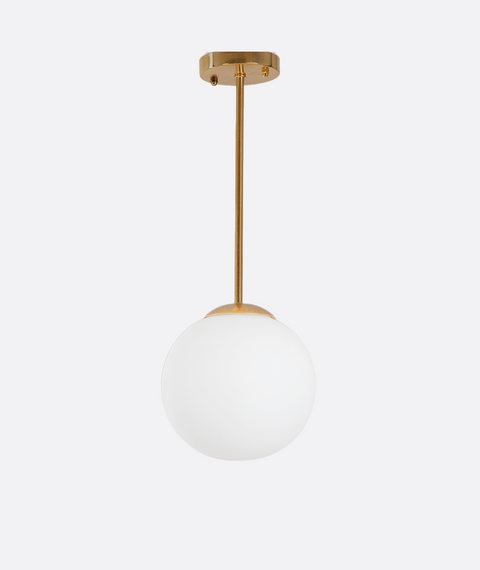 Opal Glass Balls Pendent