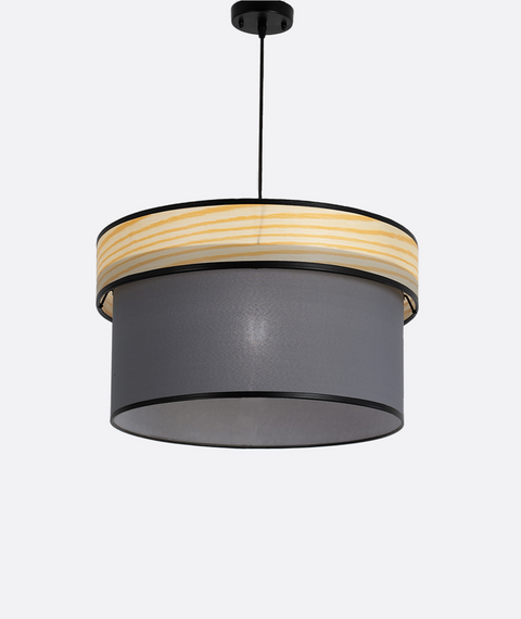 Printed Woody Single Pendant