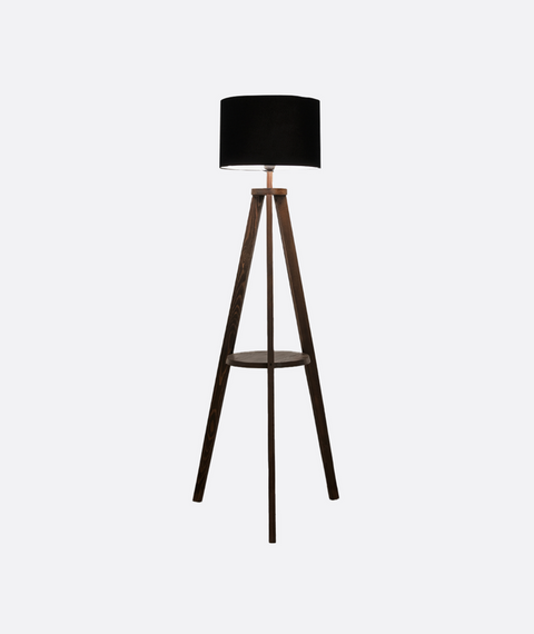 Modern Black Tripod Floor Lamp