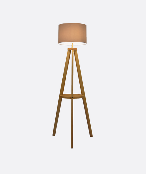 Modern Biege Floor Lamp