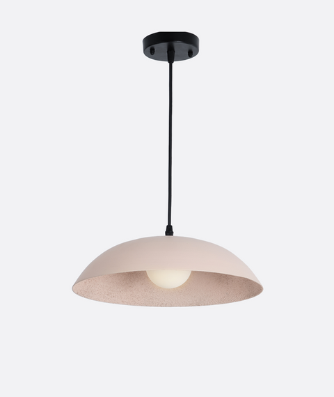 Modern Sandy Metal Shade Pendent