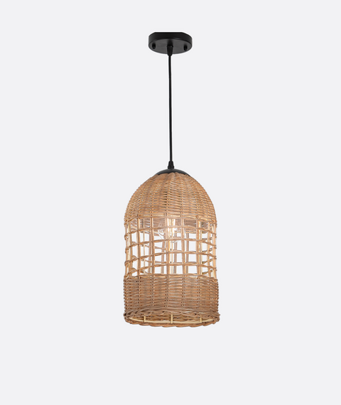 Medium Bamboo Shade Pendent