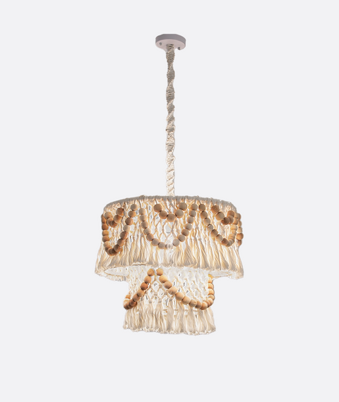 Boho Beige Single Pendant