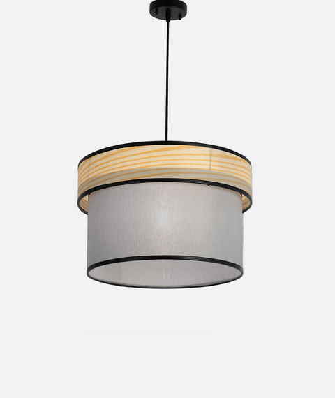 Printed Woody Single Pendant