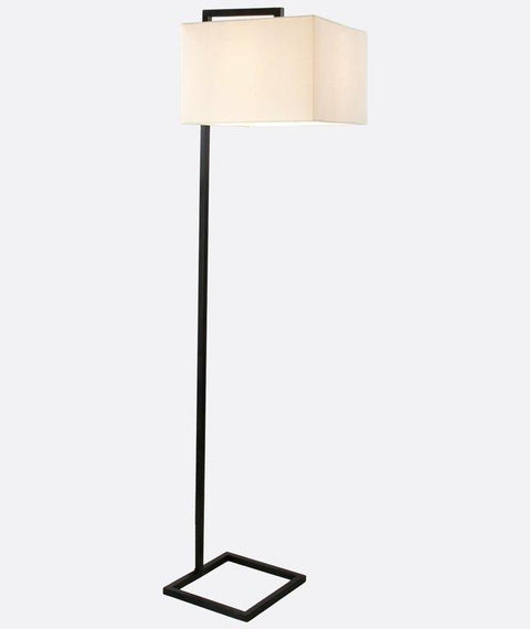 Modern Black & White Floor Lamp