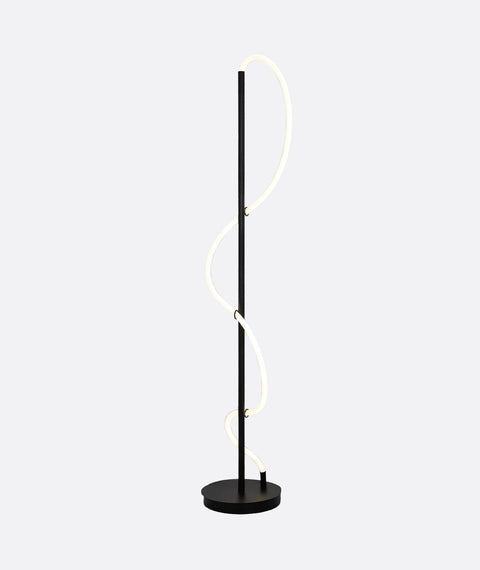 Black LED Floor Lamp
