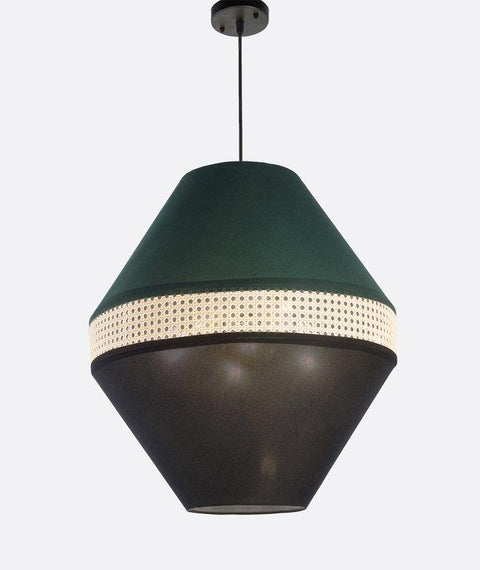 Elegant Black & Green Pendant Ceiling