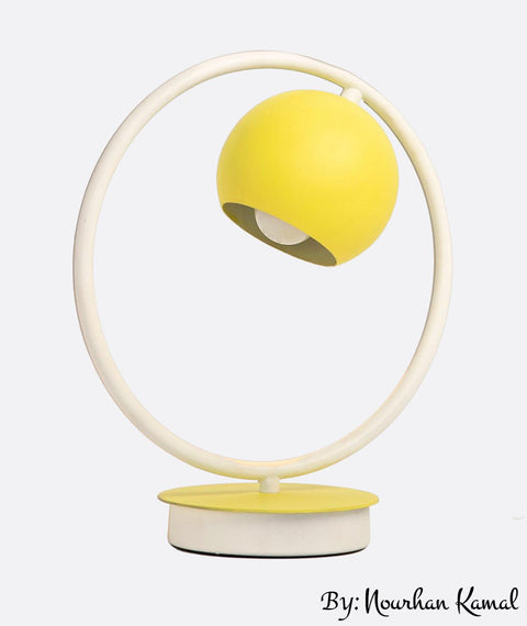 Modern Yellow Table Lamp