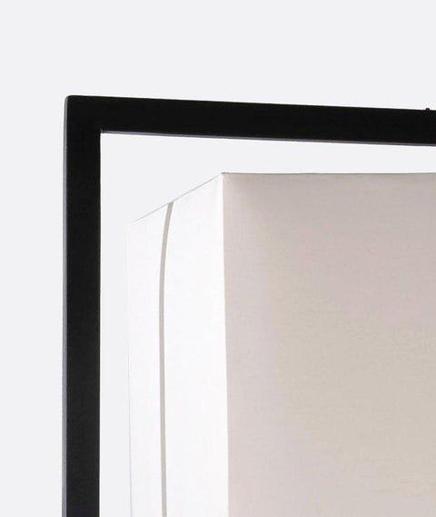Modern Black & White Floor Lamp