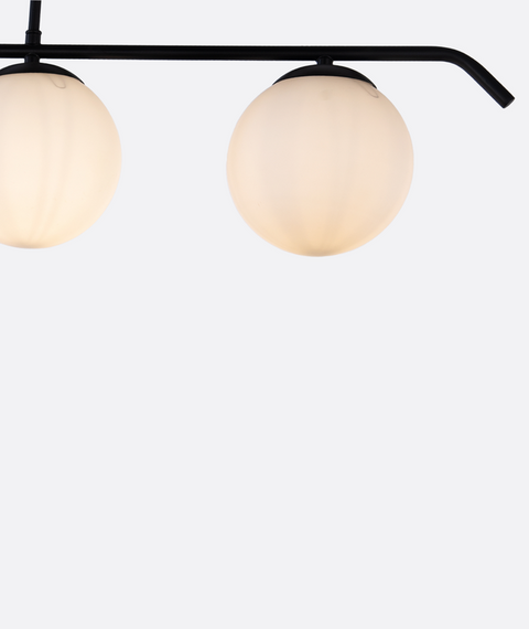 Modern Sleek Black Ceiling Track