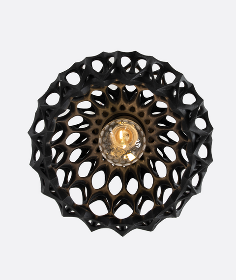 Modern Black Single Pendant