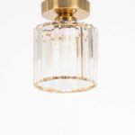 Gold Crystal Luxurious Flush Mounted Lamp