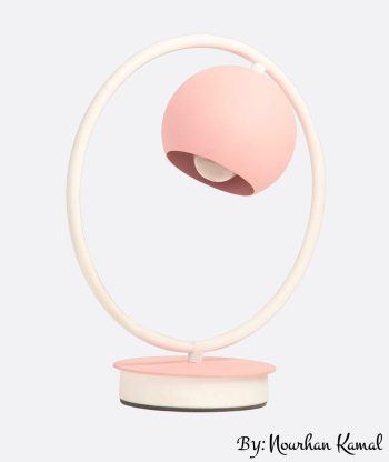 Modern Pink Table Lamp