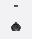 Modern Black Single Pendant