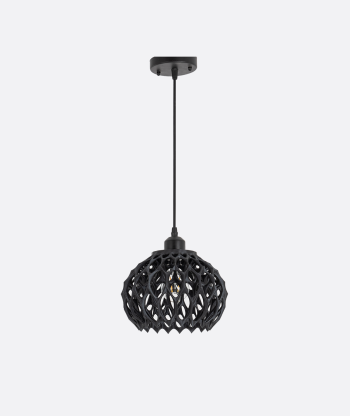 Modern Black Single Pendant