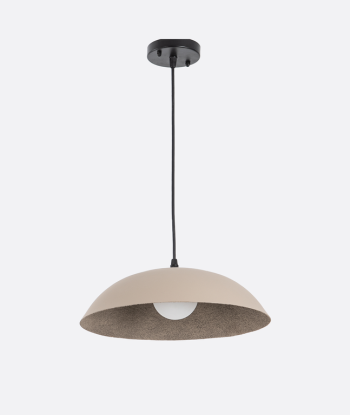 Modern Sandy Metal Shade Pendent