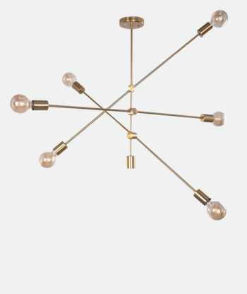 Stylish Gold Branched Chandelier