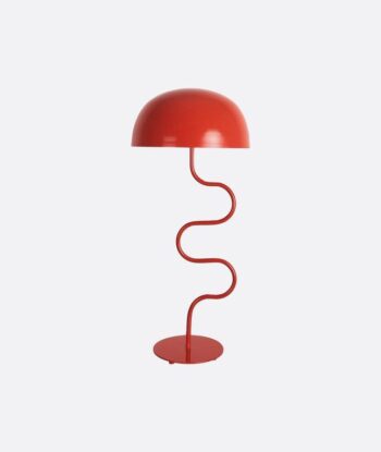 Modern Red Table Lamp