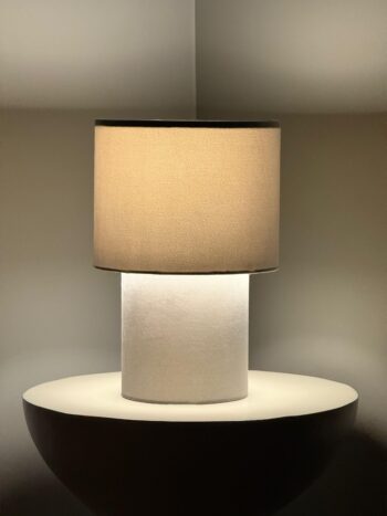 Modern Grey Table Lamp