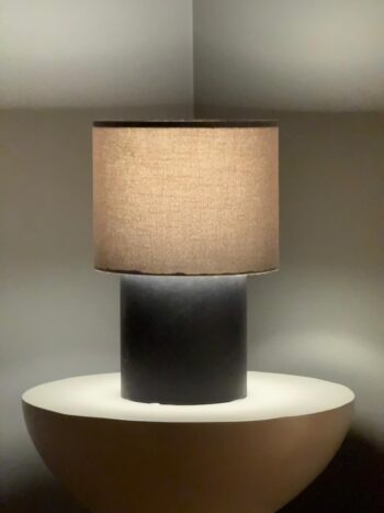 Modern Grey - Black Table Lamp