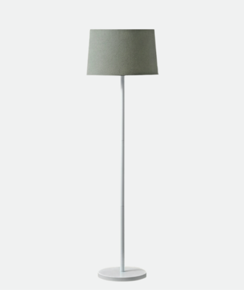 Minimalist Grey Torchiere