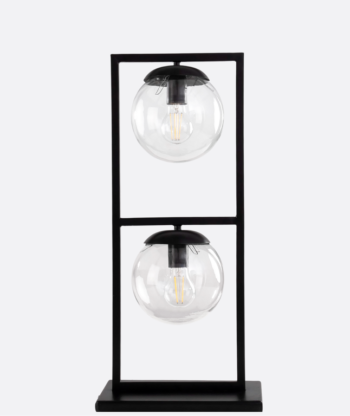 Modern Transparent Glass Balls Table Lamp