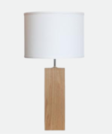 White and Beige Table Lamp