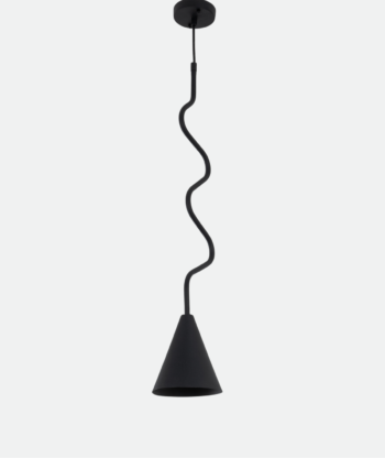 Single Pendant Black Celling Unit