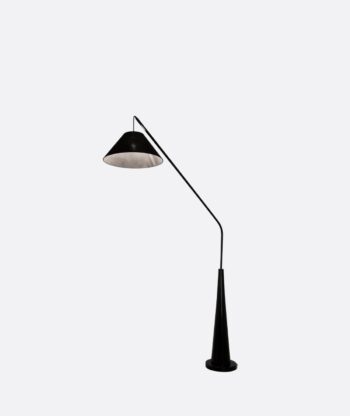 Industrial Black Floor Lamp