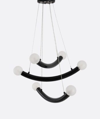 Modern Black Pendant