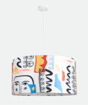 Modern Printed shade Pendant