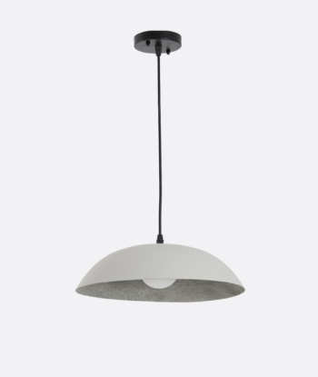 Modern Sandy Metal Shade Pendent