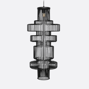 YL-P-3361 Office Black Wire Pendant