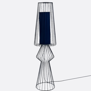 YL-F-3273 Minimalist Dark Blue Wires Floor Lamp