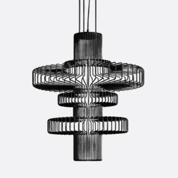 YL-P-3360 Office Black Wire Pendant
