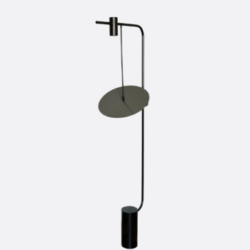 YL-F-3236-BLA Artistic Black Floor Lamp